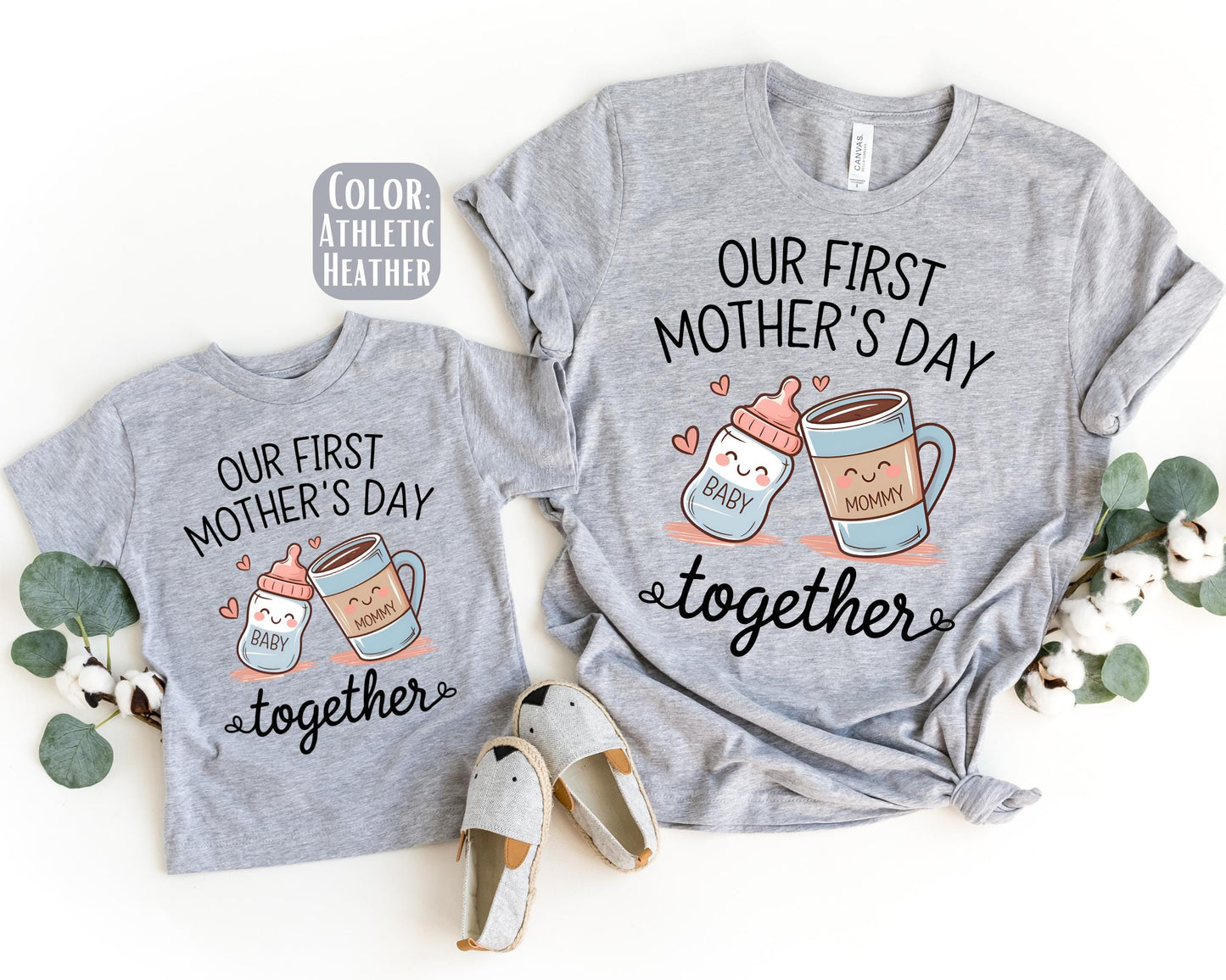 Mama Mini First Mother's Day Shirt, Mother's Day Gift, Matching Mommy and Me Mother's Day Tee, Mama Mini Outfit, First Mother's Day Gift