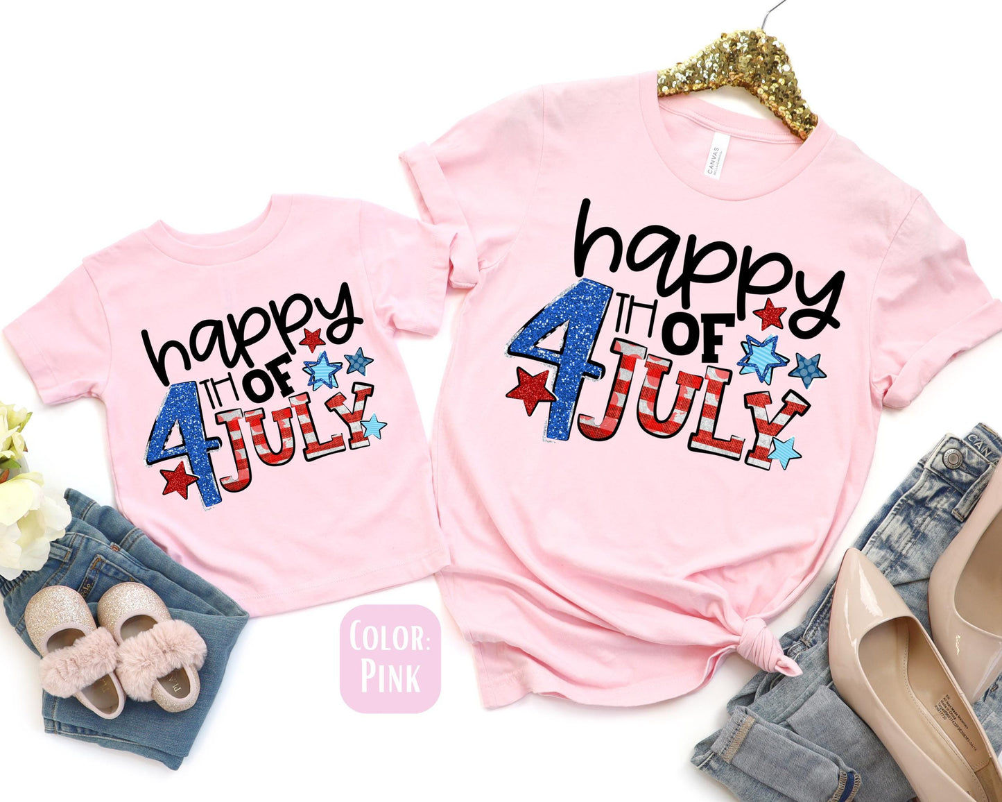 Mama Mini 4th of July Shirt, Mother's Day Gift, Matching Mommy and Me July 4th Tee, Mother Son Shirts, Mom and Boy Shirts, Independence Day
