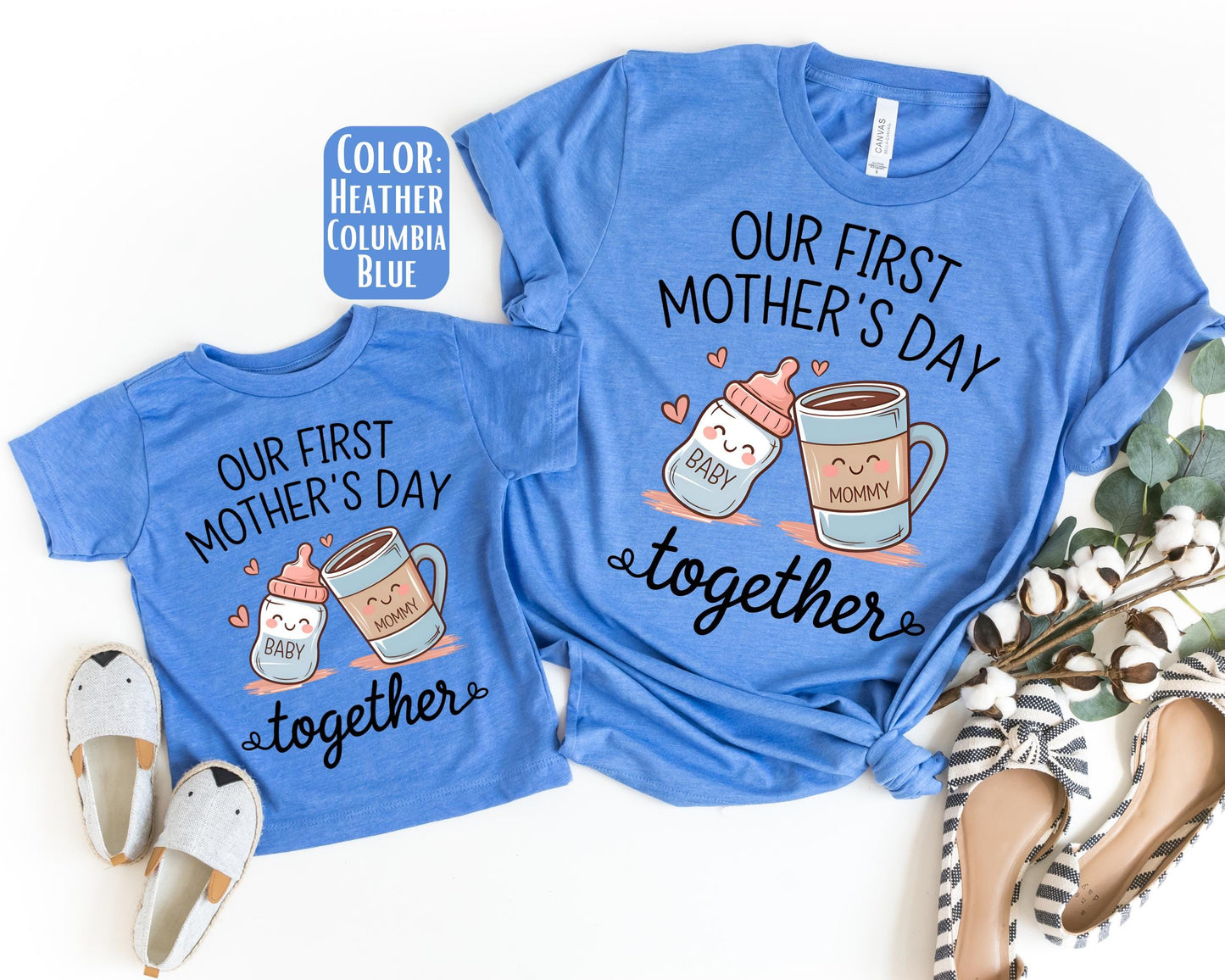 Mama Mini First Mother's Day Shirt, Mother's Day Gift, Matching Mommy and Me Mother's Day Tee, Mama Mini Outfit, First Mother's Day Gift