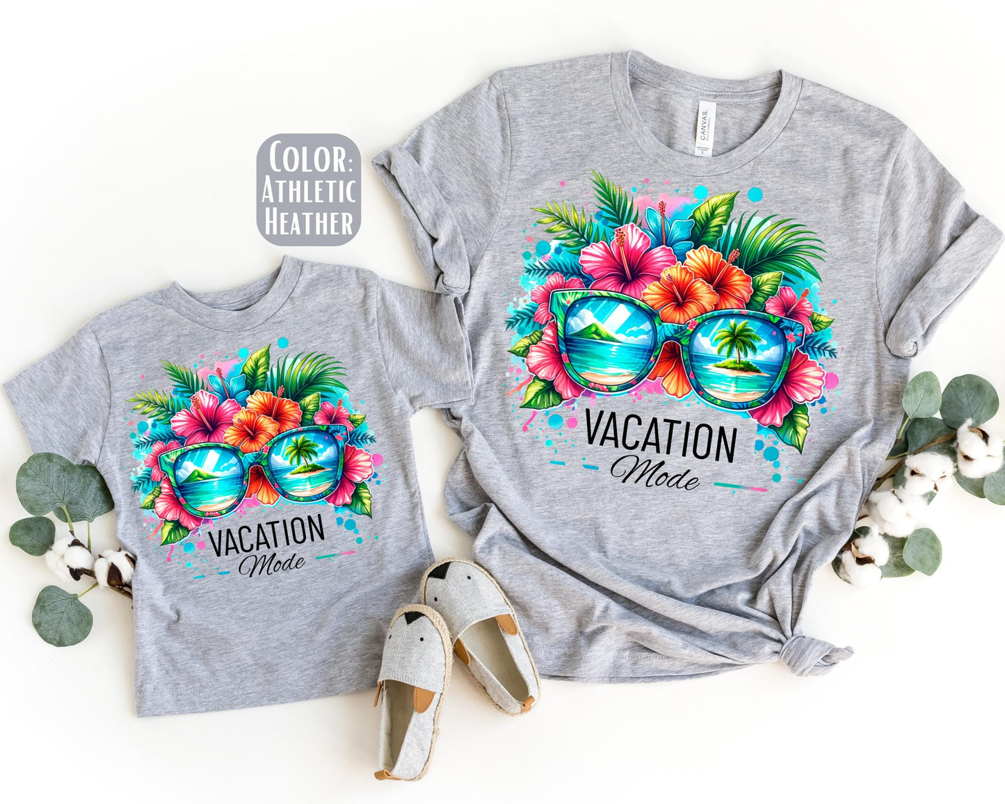 Mama Mini Vacation Mode Shirt, Mother's Day Gift, Matching Mommy and Me Vacation Tee, Family Vacation Shirts, Mama Mini Vacation Outfit