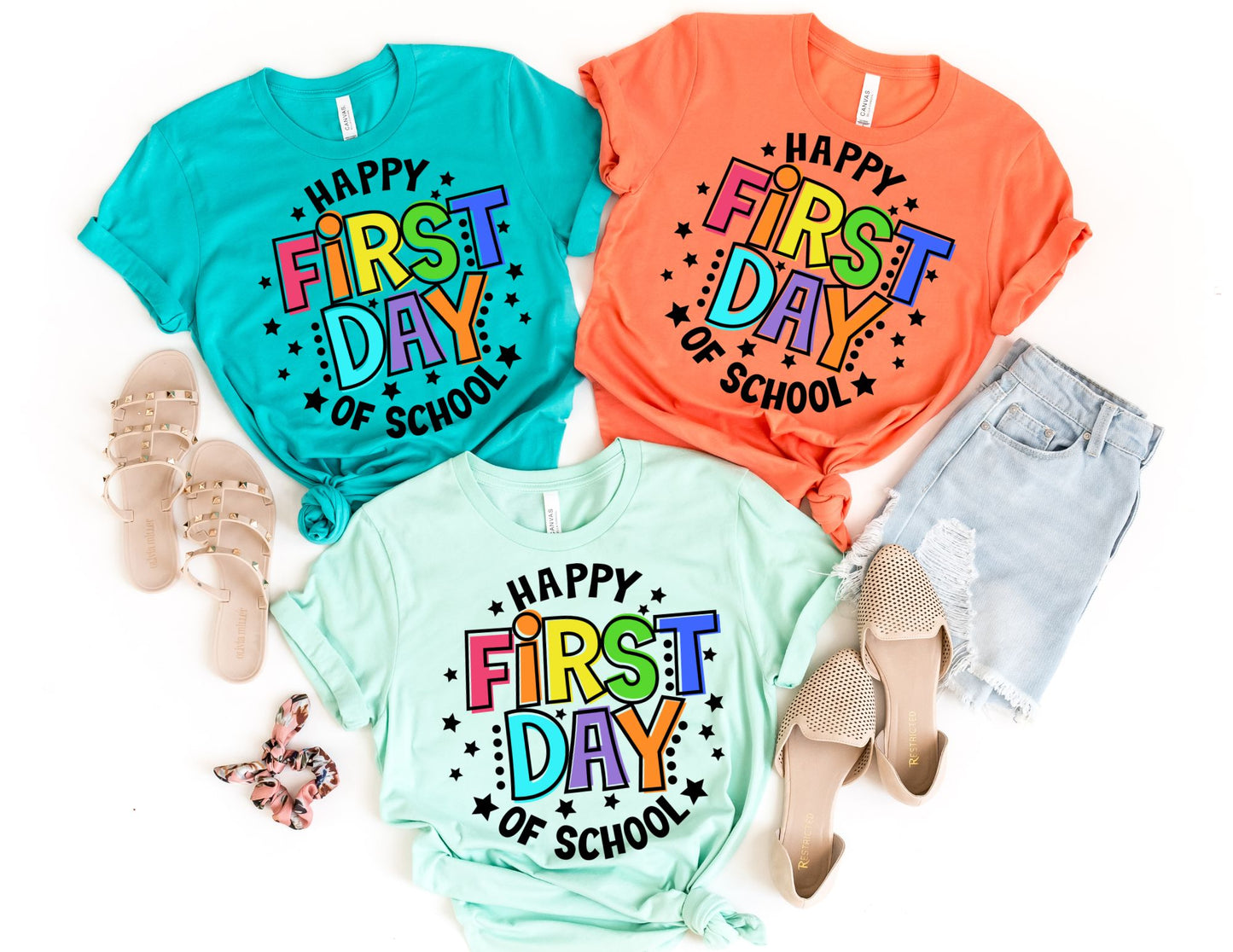 Happy First Day of School Shirt - Teacher Shirt