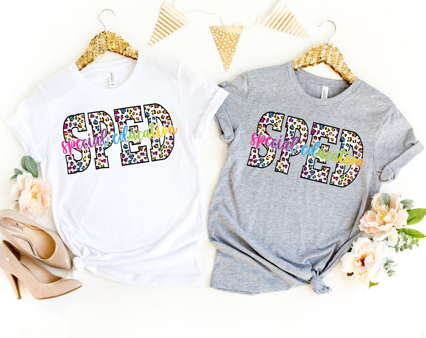 Leopard Special Education Shirt - Special Educator Teacher Shirt