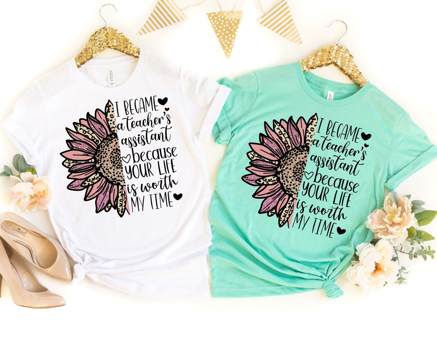 I Became a Teacher's Assistant Shirt - Assistant Teacher Shirt