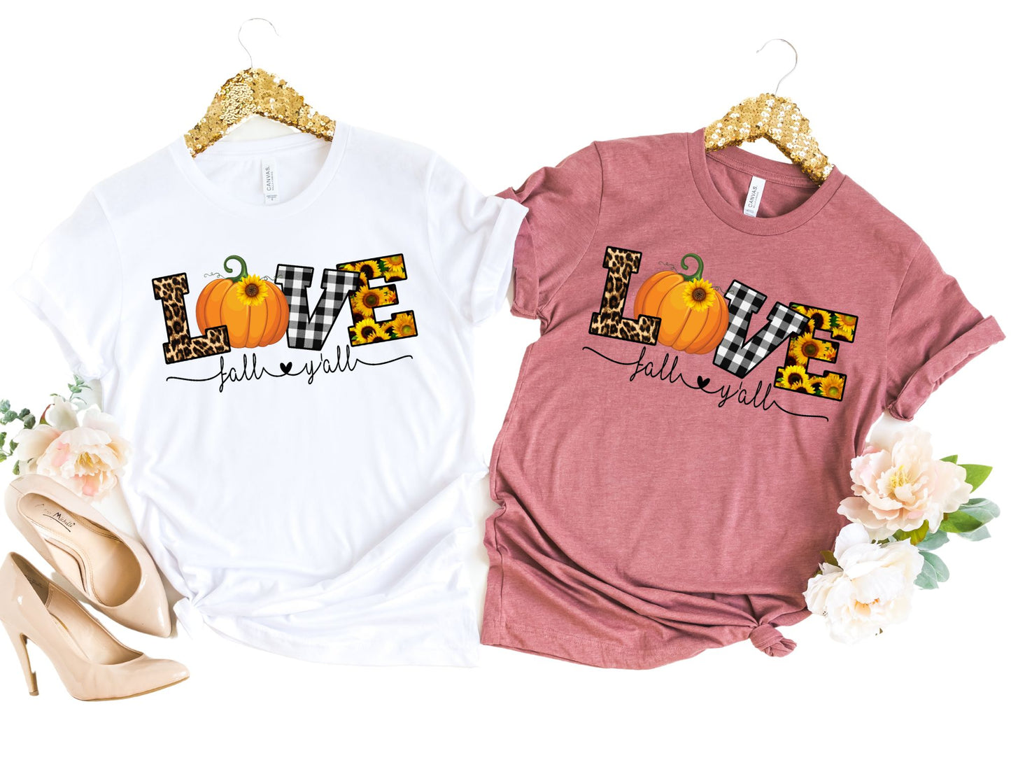 Love Fall Y'all Shirt - Fall Shirt