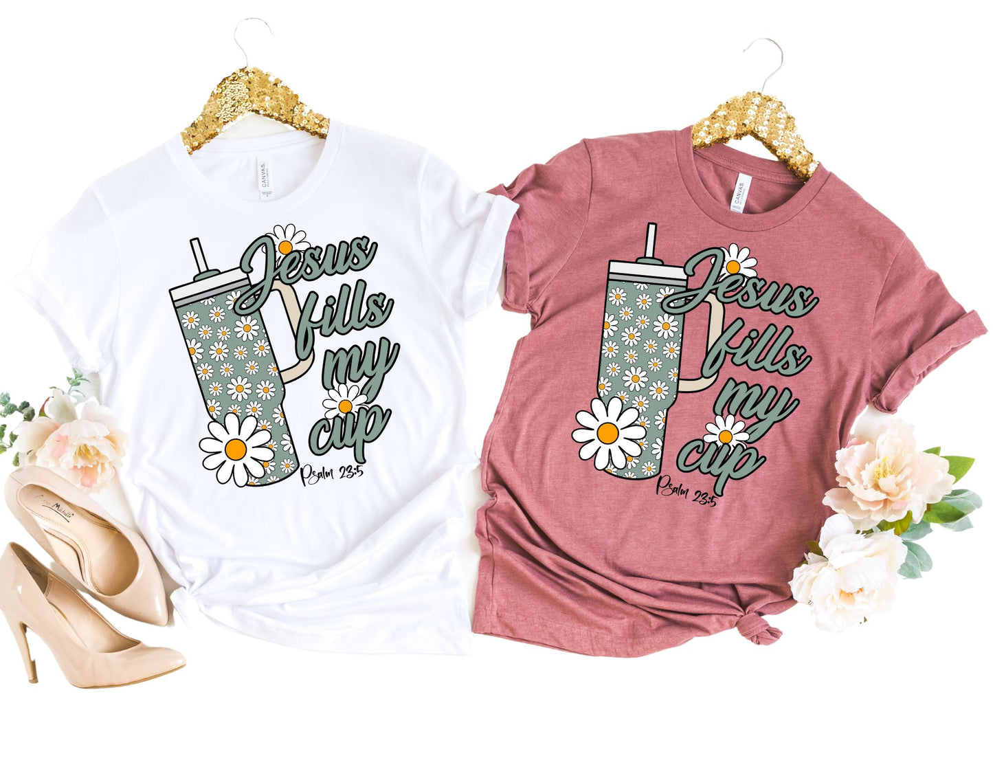 Jesus Fills my Cup Shirt - Jesus Shirt