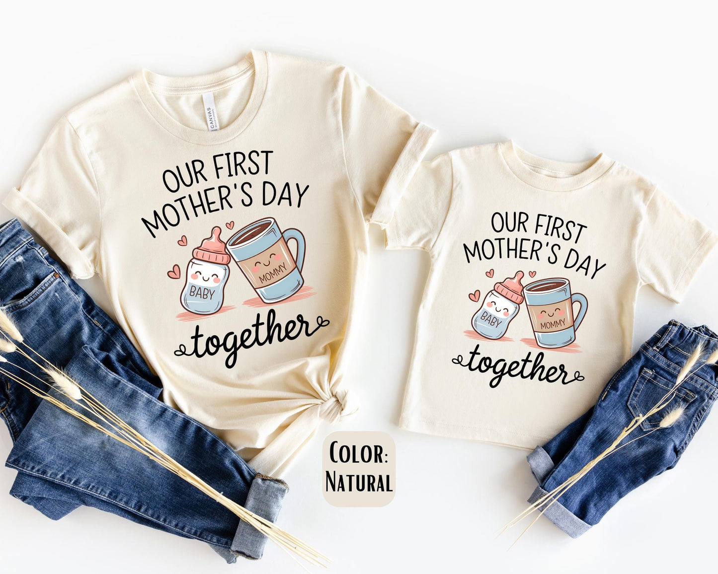 Mama Mini First Mother's Day Shirt, Mother's Day Gift, Matching Mommy and Me Mother's Day Tee, Mama Mini Outfit, First Mother's Day Gift