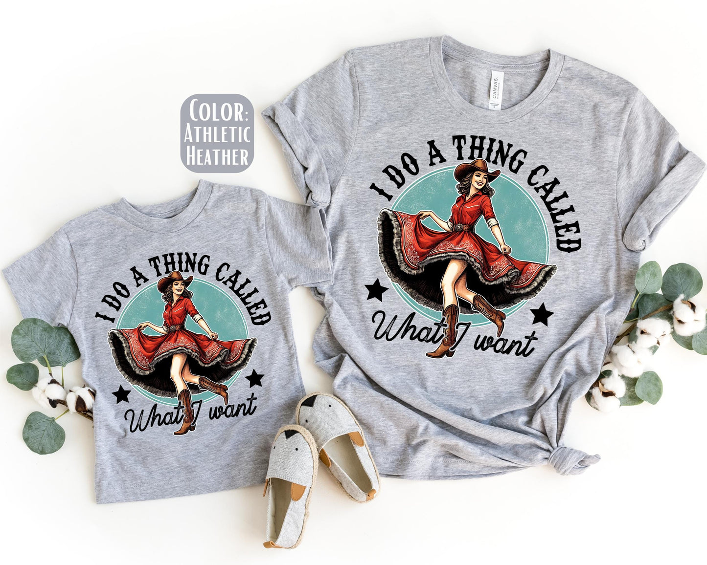 I Do A Thing Called What I Want Shirt, Mother's Day Gift, Matching Mommy and Me Tee, Mother Daughter Shirts, Mama Mini Outfit