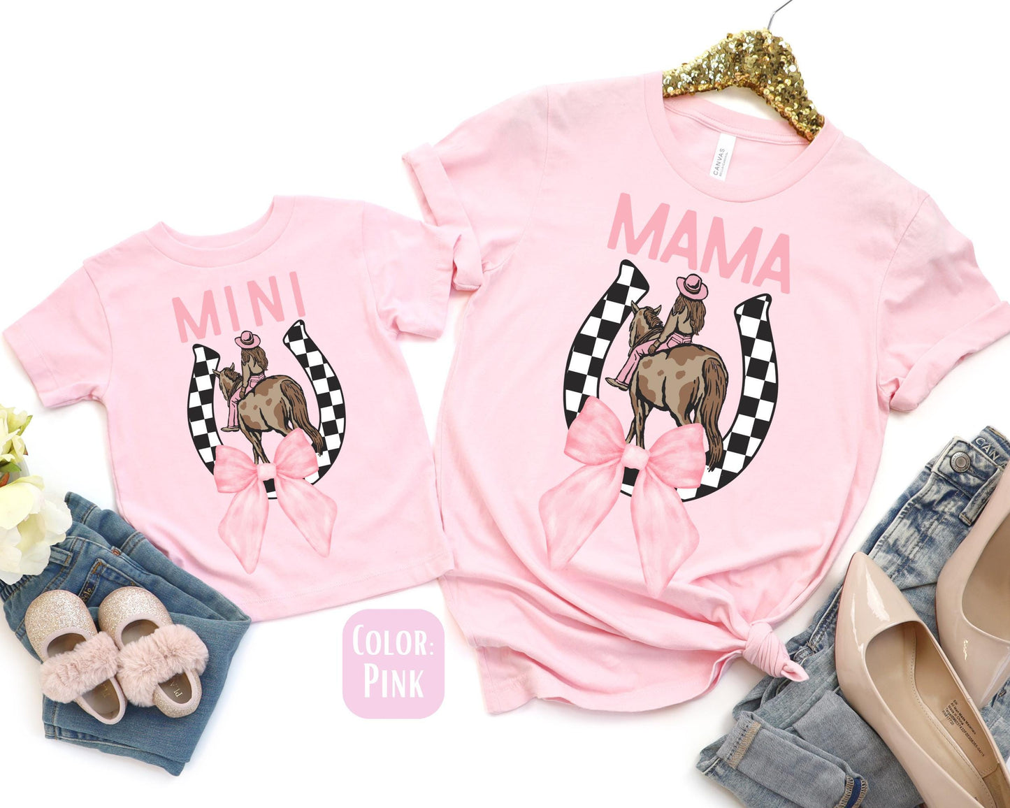 Mom and Daughter Western Shirt, Mother's Day Gift, Matching Mommy and Me Western Shirts, Mother Daughter Shirts, Mothers Day Daughter