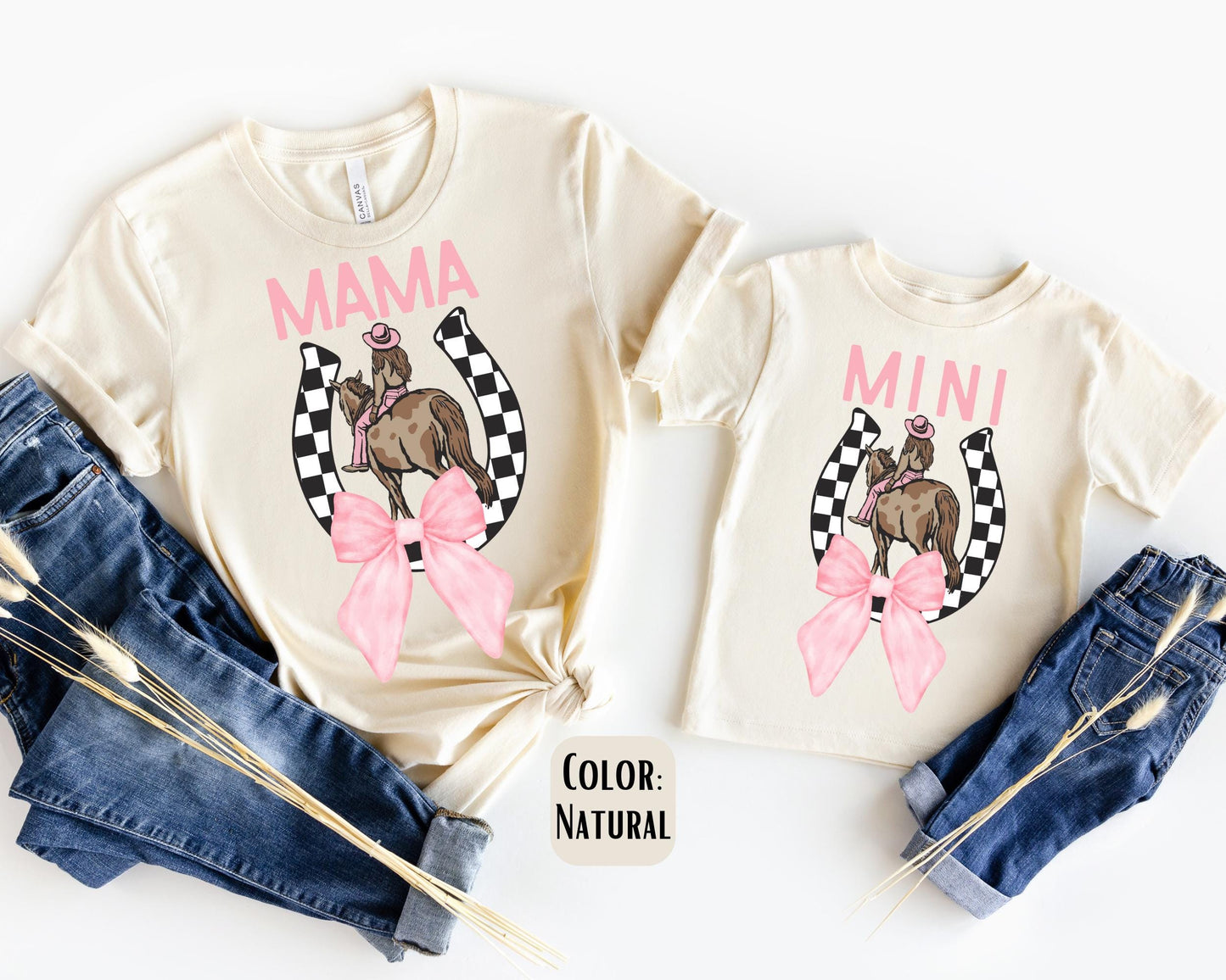 Mom and Daughter Western Shirt, Mother's Day Gift, Matching Mommy and Me Western Shirts, Mother Daughter Shirts, Mothers Day Daughter
