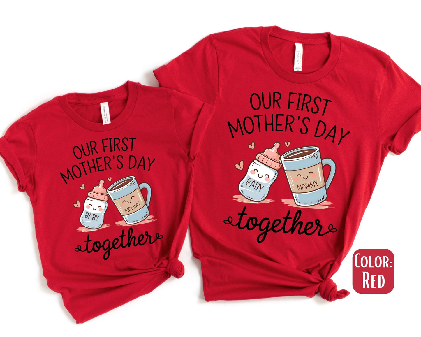 Mama Mini First Mother's Day Shirt, Mother's Day Gift, Matching Mommy and Me Mother's Day Tee, Mama Mini Outfit, First Mother's Day Gift