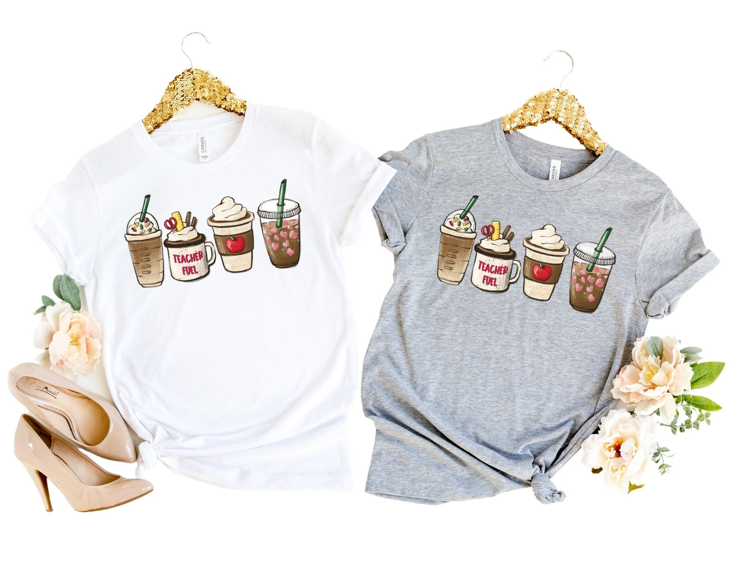 Teacher Fuel Coffee Shirt - Teacher Shirt