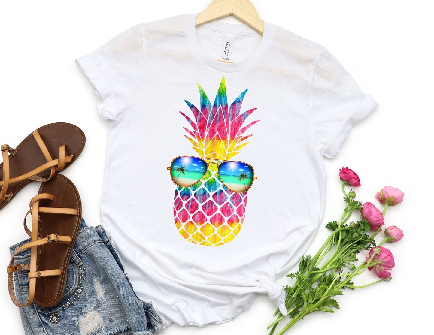 Beach Pineapple Shirt - Summer Shirt