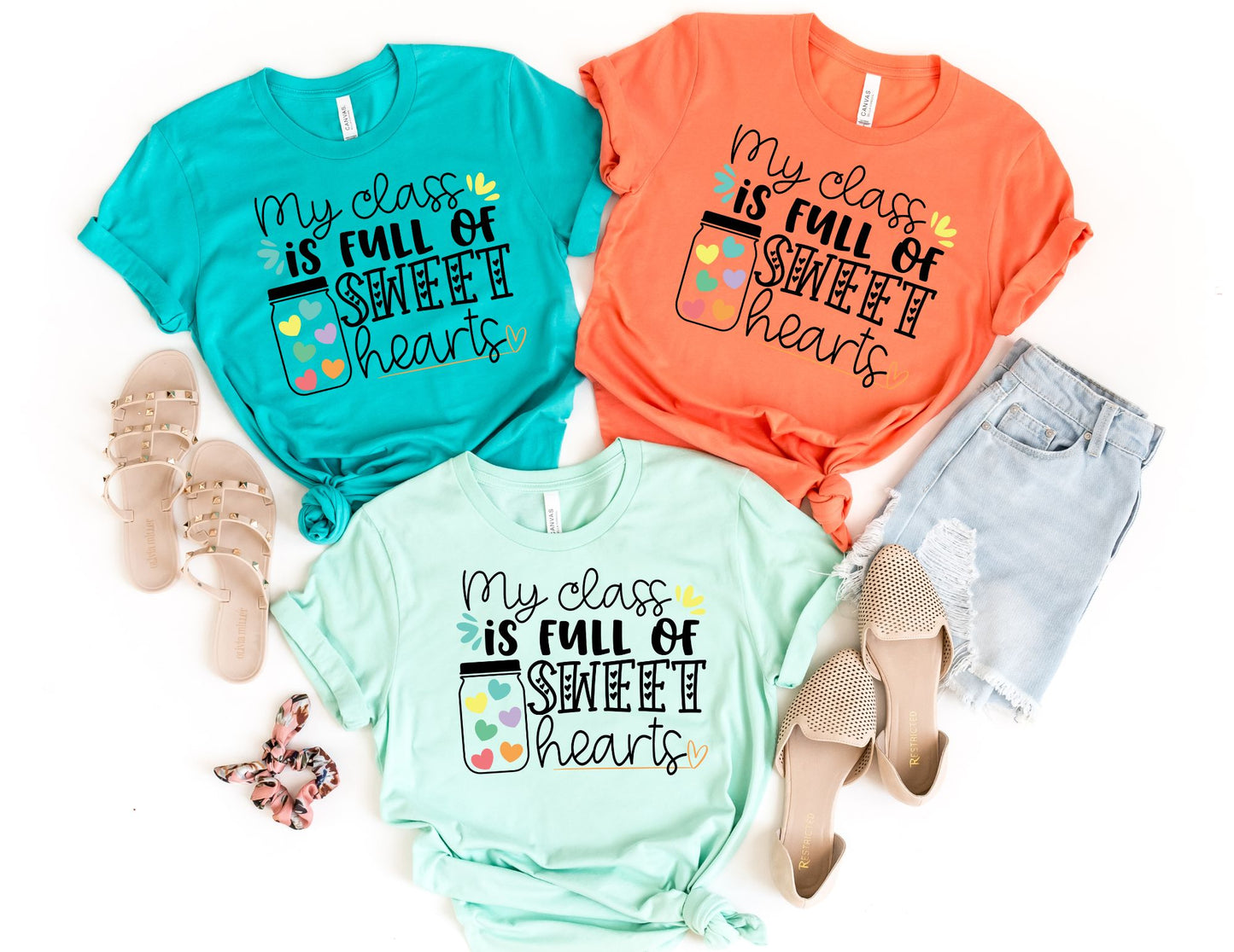 My Class is Full of Sweet Hearts Shirt - Valentine Teacher Shirt