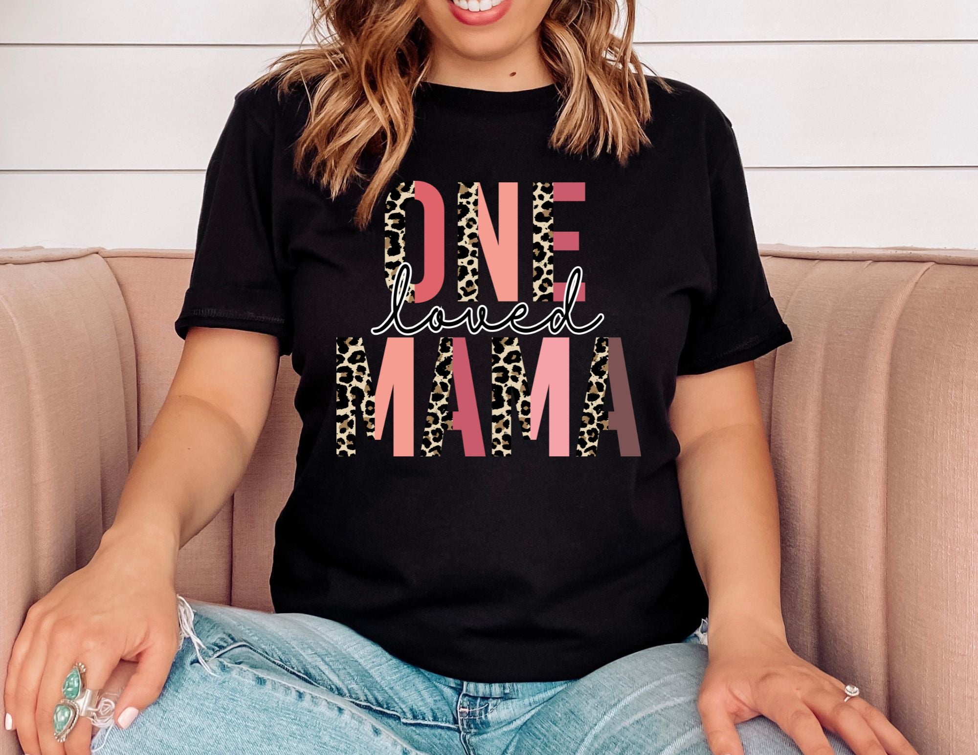 One Loved Mama Shirt Mom Shirt TheDaveyBoutique