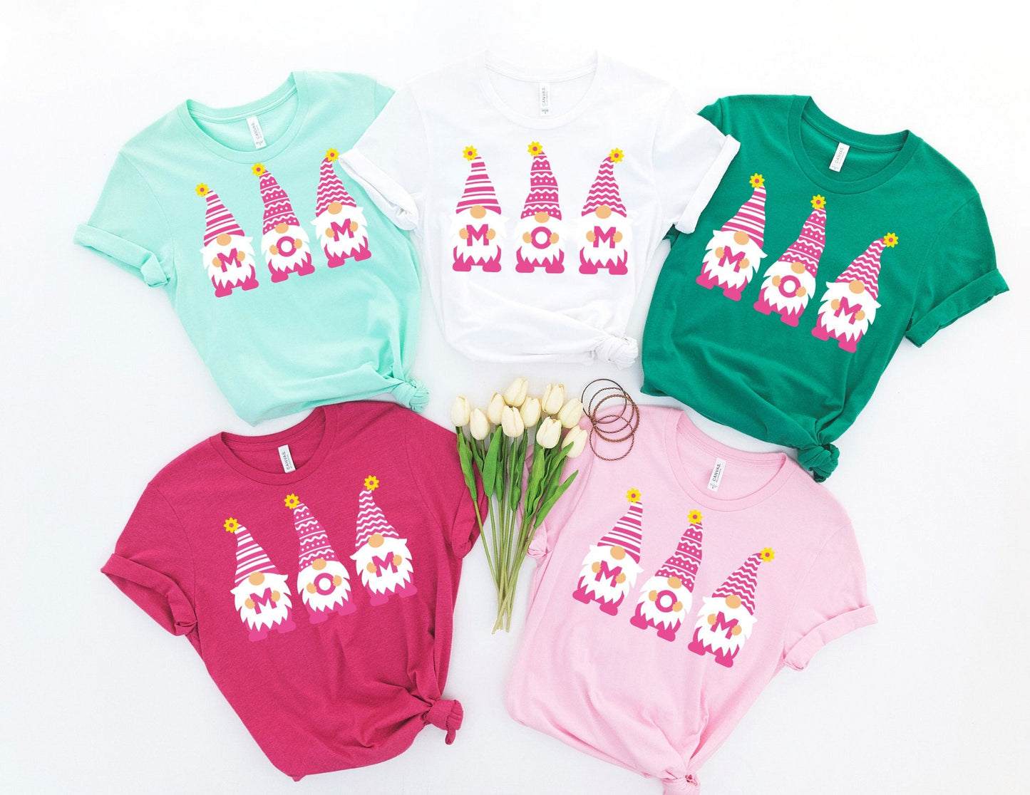 Mom Gnome Shirt - Funny Mom Shirt - Gift for Wife - Mama Shirt - First Mother's Day - Gifts for Women - Gnome Shirt