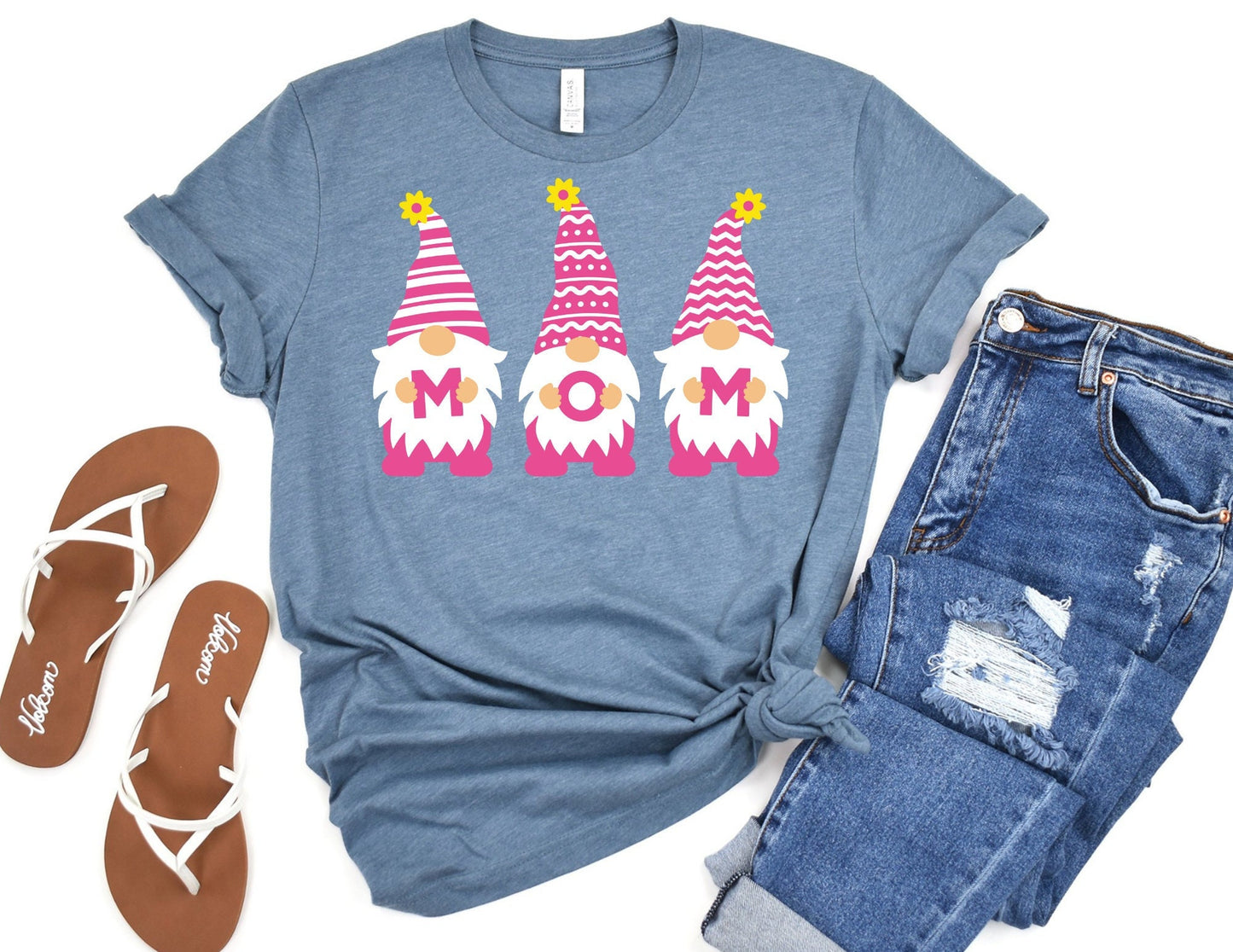 Mom Gnome Shirt - Funny Mom Shirt - Gift for Wife - Mama Shirt - First Mother's Day - Gifts for Women - Gnome Shirt