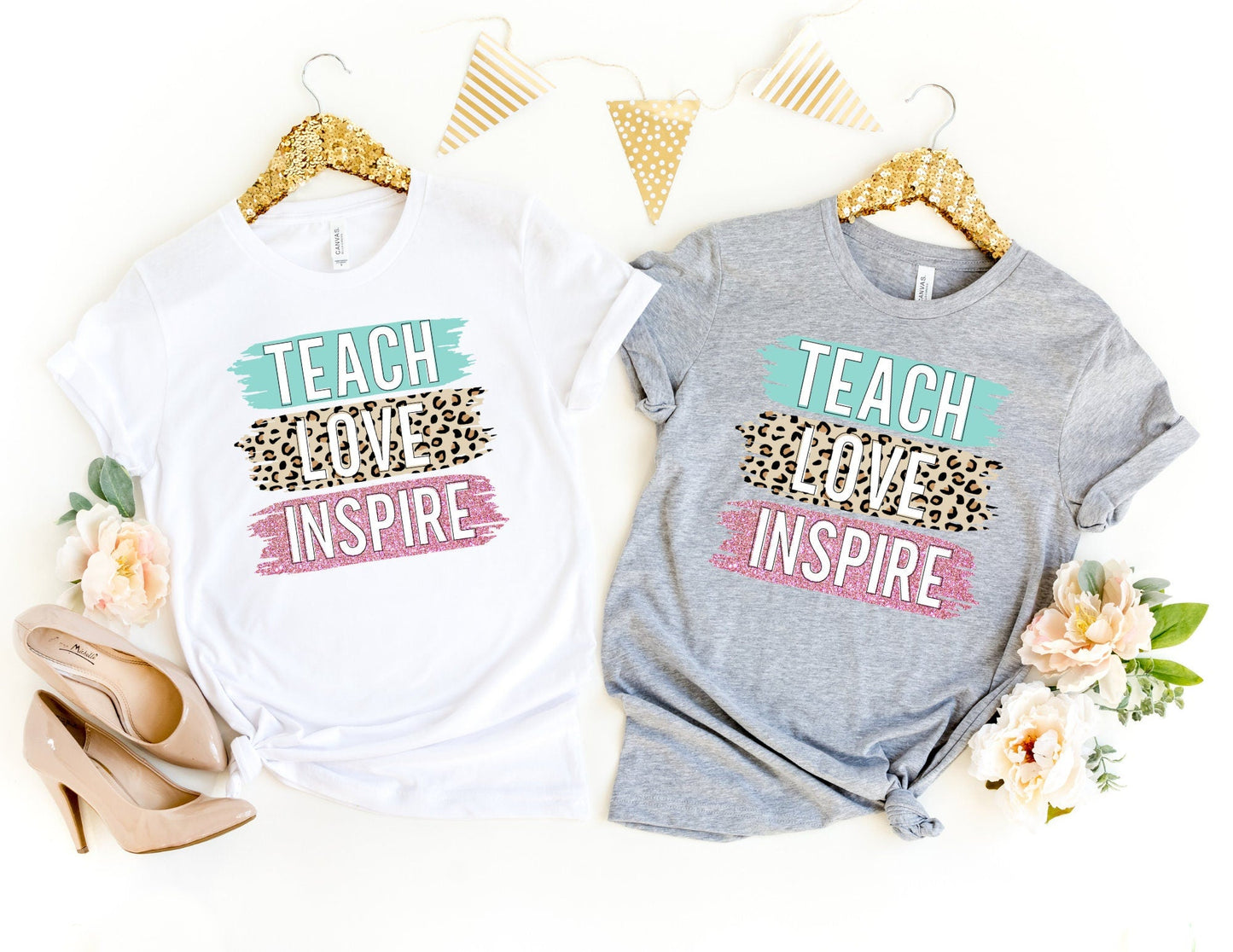Teach Love Inspire Shirt - Teacher Shirt