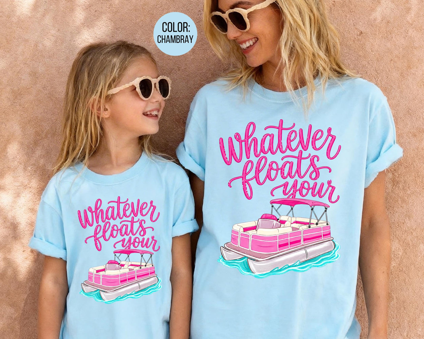 Comfort Colors Whatever Floats Your Boat Shirt, Lake Shirts