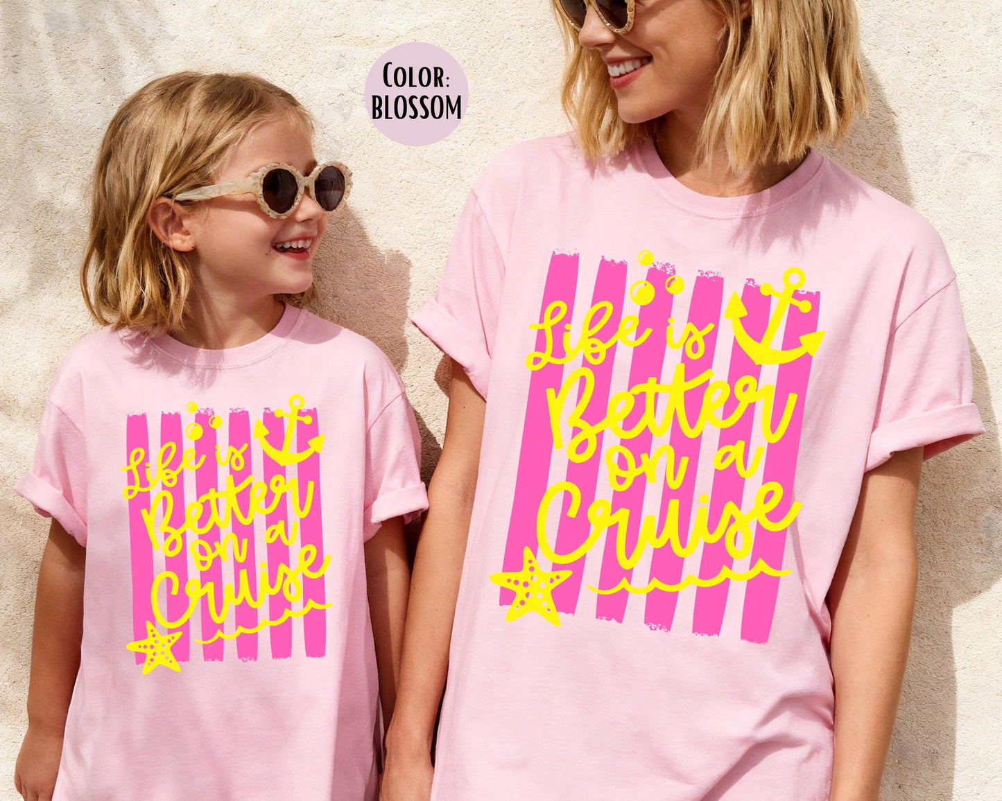 Comfort Colors Life is Better On A Cruise Shirt, Family Cruise Shirts