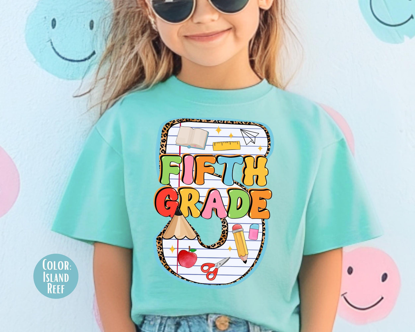Comfort Colors 5th Grade Pencil Shirt - Back to School