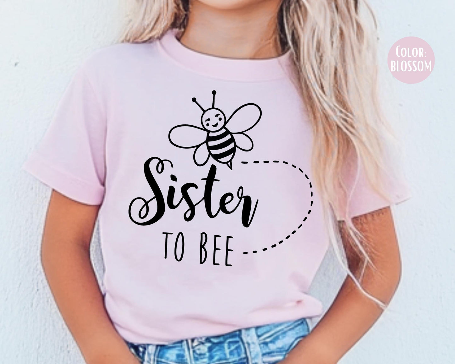 Comfort Colors Sister To Bee Shirt: Big Sister Announcement