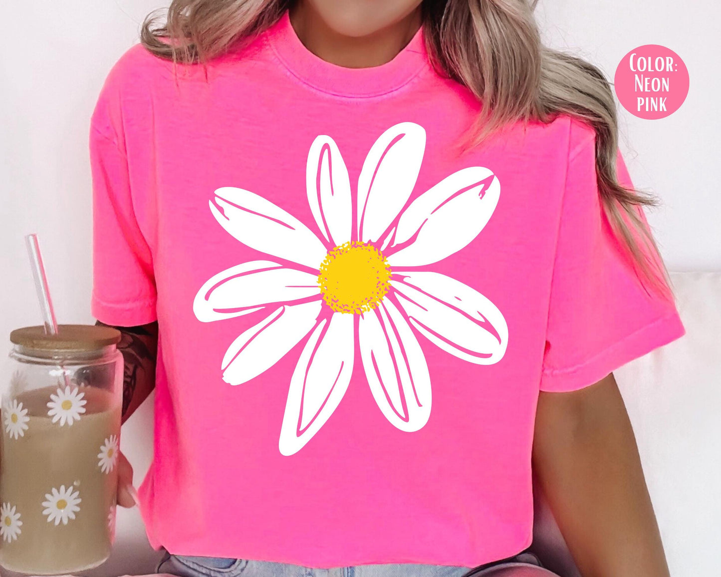 Comfort Colors® Daisy Shirt, Girls Daisy Shirts