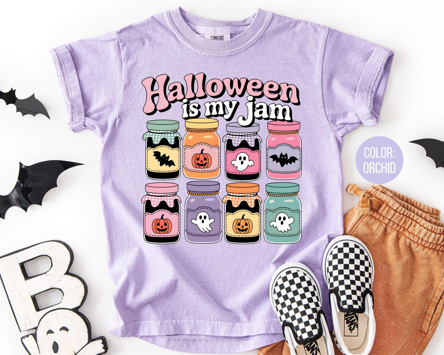 Comfort Colors Halloween is my Jam Shirt: Funny Halloween