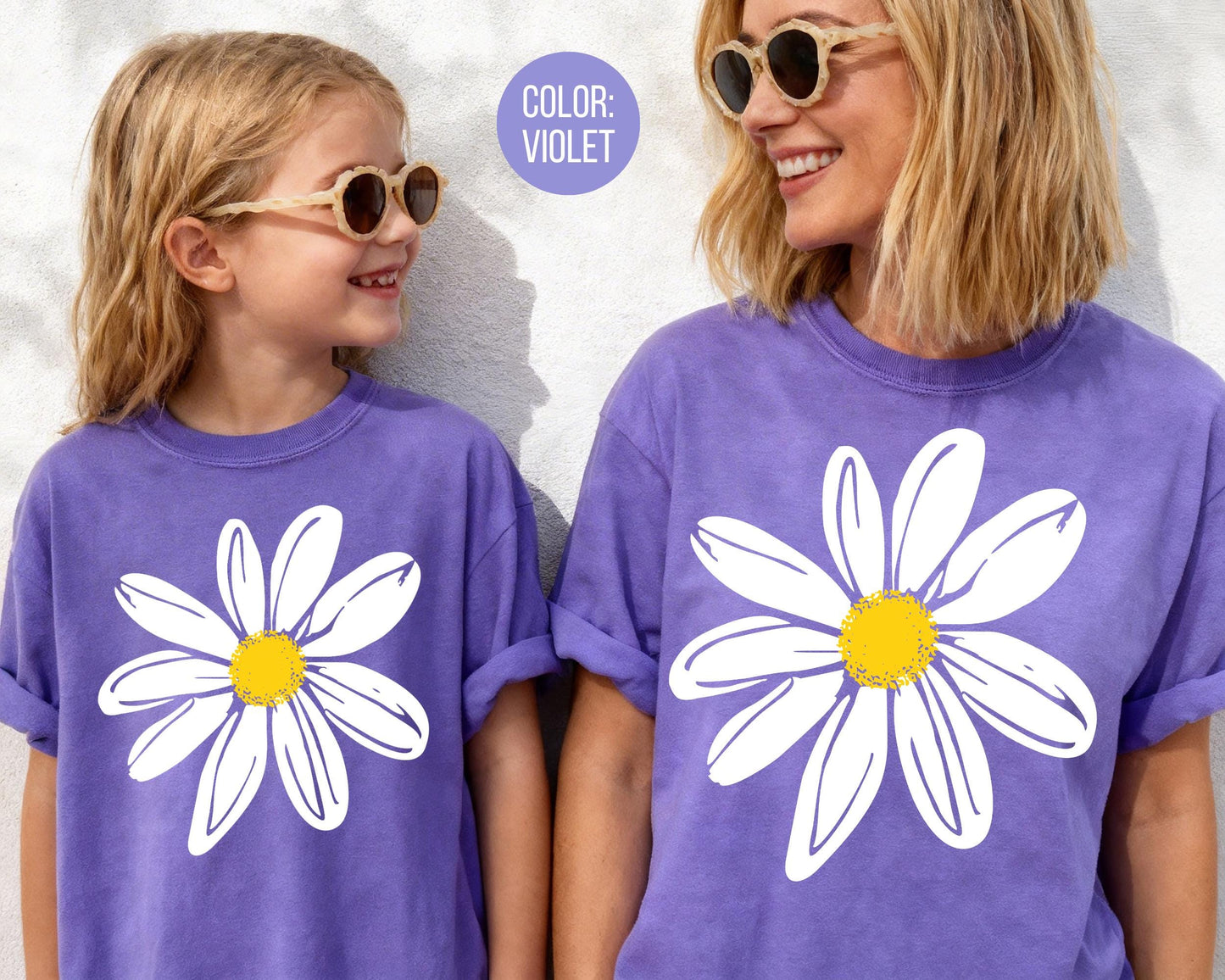 Comfort Colors® Daisy Shirt, Girls Daisy Shirts