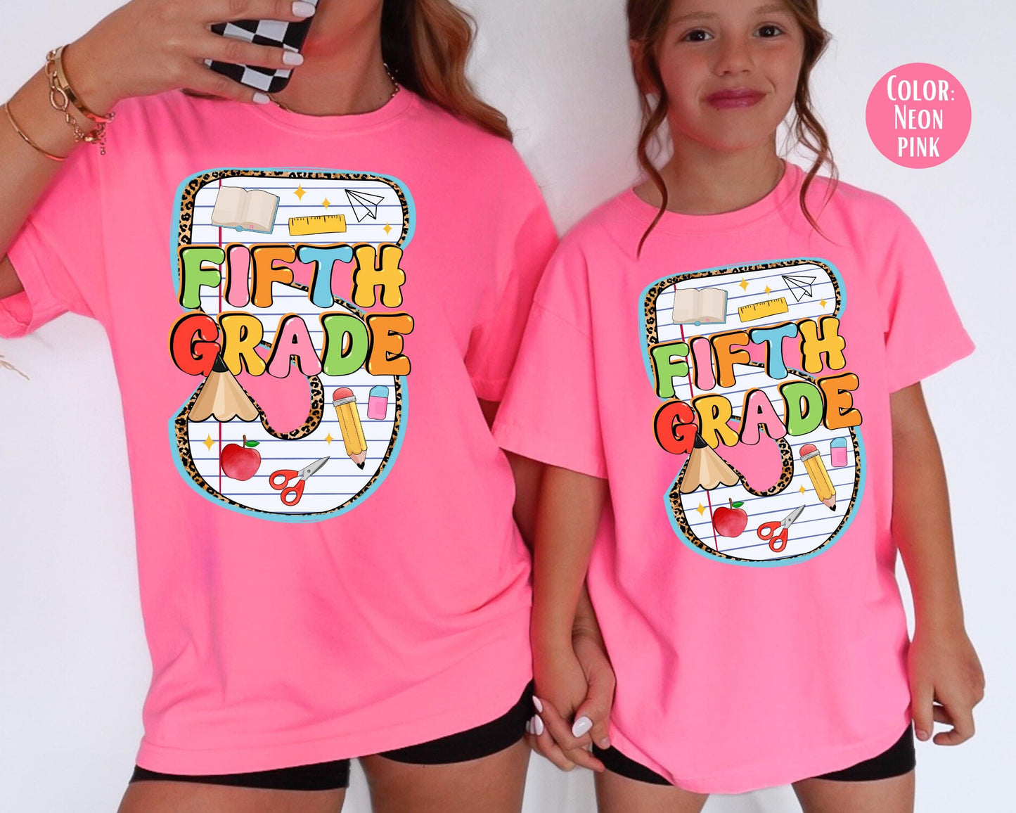 Comfort Colors 5th Grade Pencil Shirt - Back to School