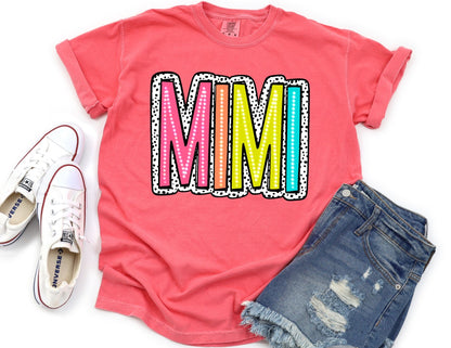 Comfort Colors Mimi Shirt: Dalmatian Grandma Gift