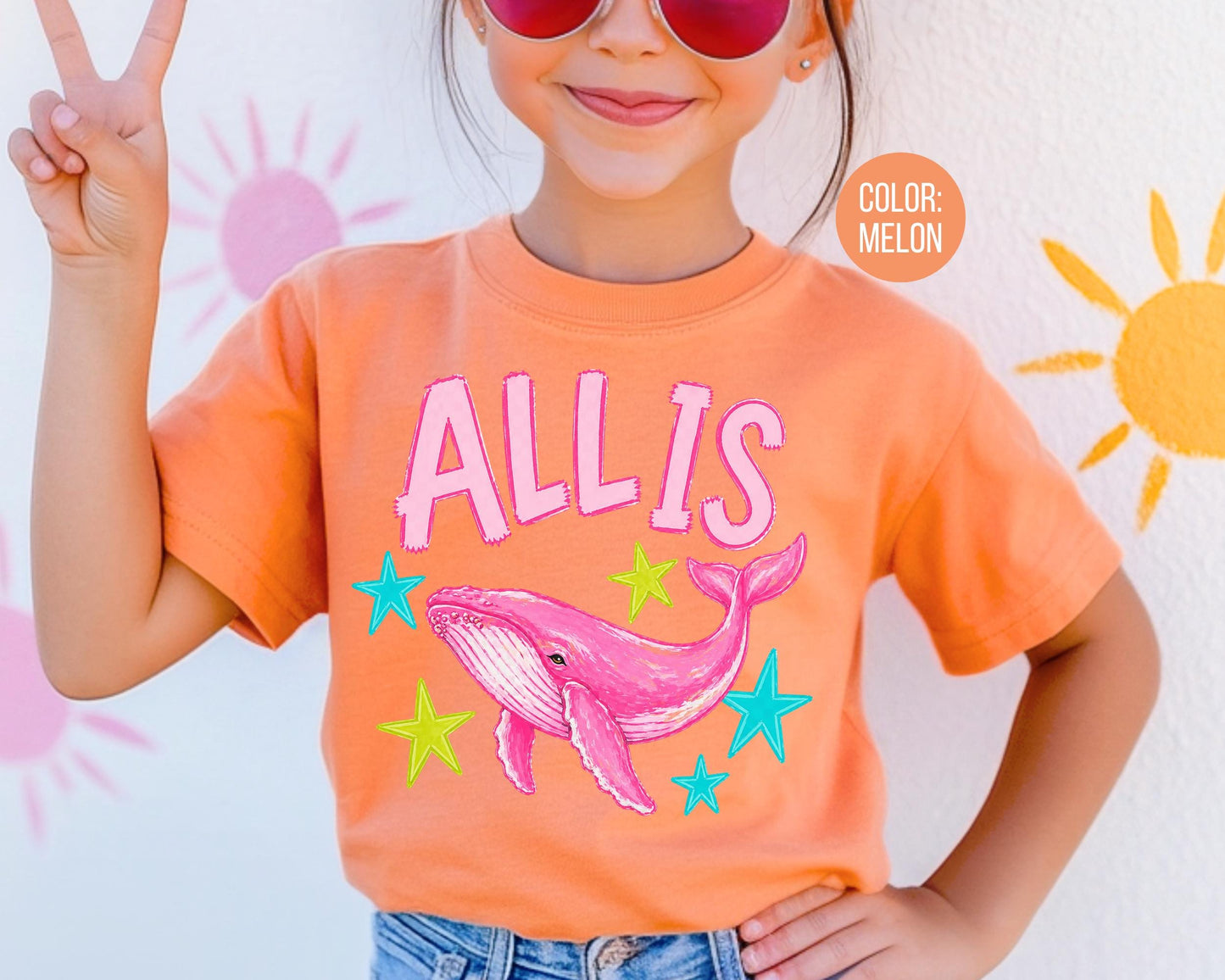 Comfort Colors All Is Whale Shirt, Funny Summer Shirts