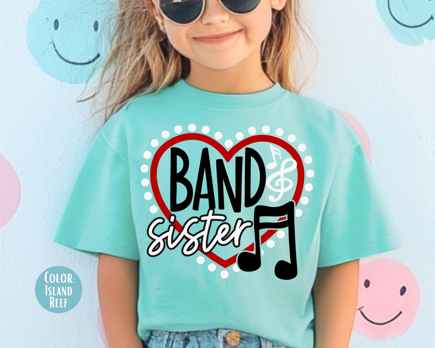 Comfort Colors® Band Sister Shirt, Marching Band Sister Shirt, Little Sister Shirt