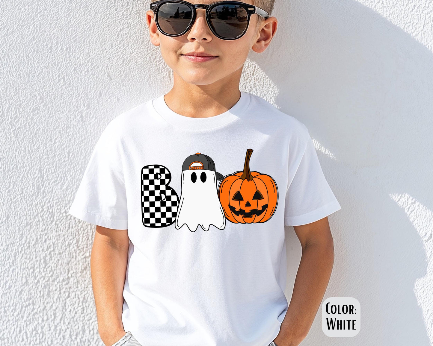 Comfort Colors Boys Boo Shirt: Boys Halloween Tee