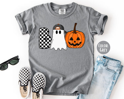 Comfort Colors Boys Boo Shirt: Boys Halloween Tee