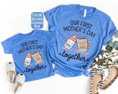 Mama Mini First Mother's Day Shirt, Mother's Day Gift, Matching Mommy and Me Mother's Day Tee, Mama Mini Outfit, First Mother's Day Gift