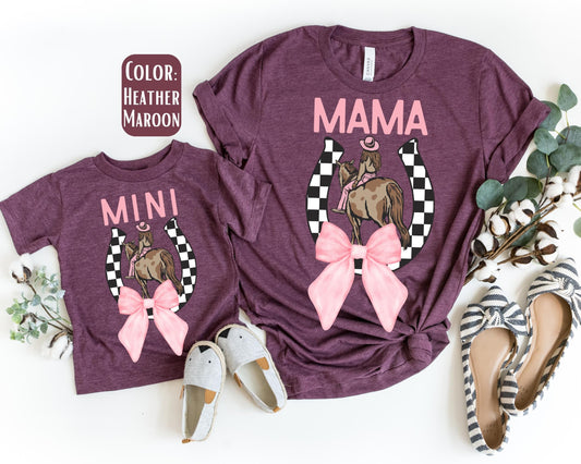 Mom and Daughter Western Shirt, Mother's Day Gift, Matching Mommy and Me Western Shirts, Mother Daughter Shirts, Mothers Day Daughter