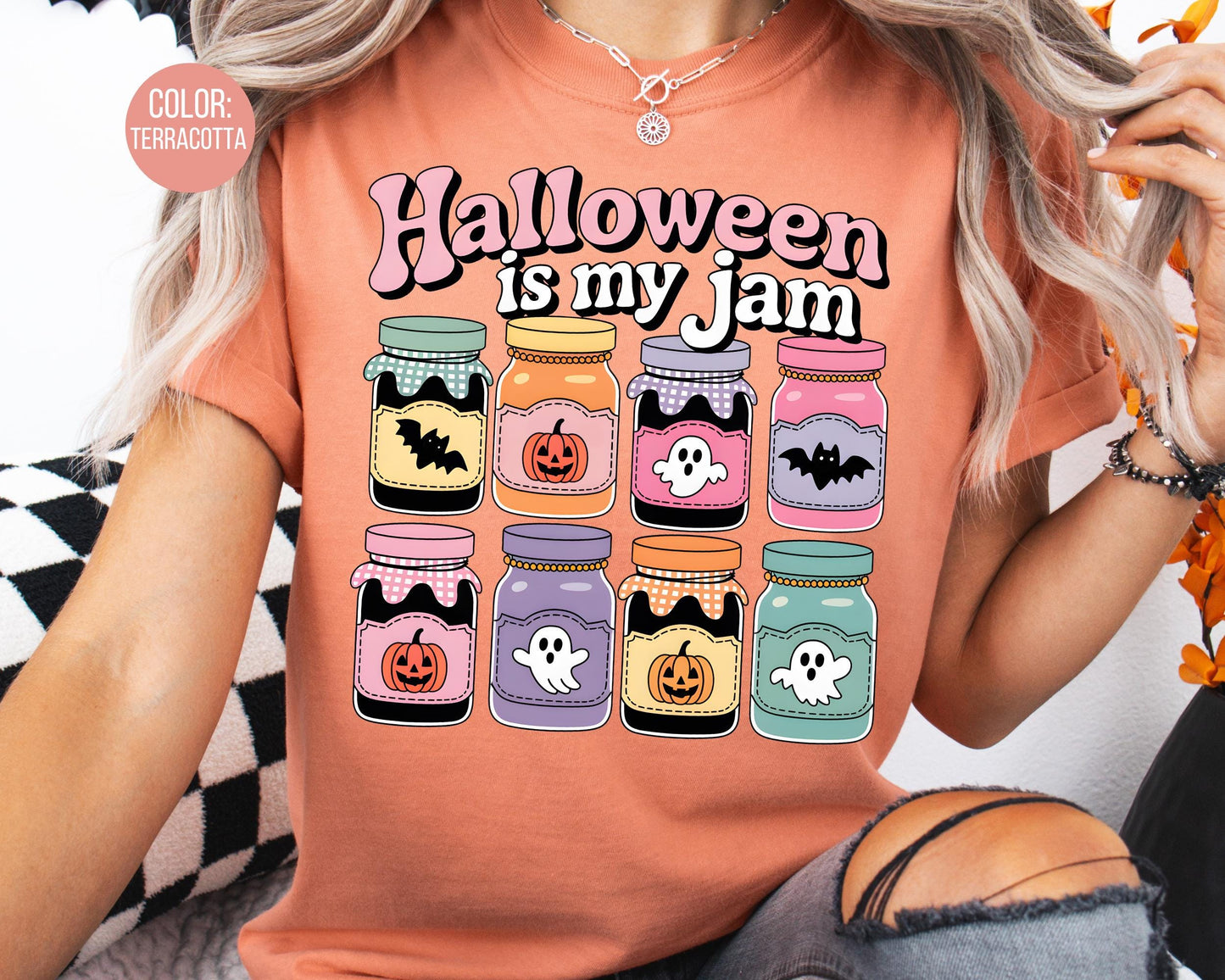 Comfort Colors Halloween is my Jam Shirt: Funny Halloween