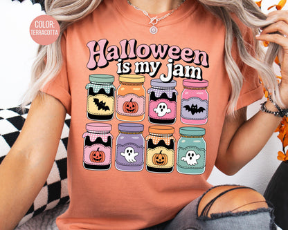 Comfort Colors Halloween is my Jam Shirt: Funny Halloween