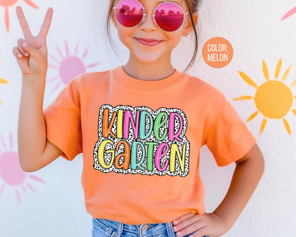 Comfort Colors Dalmatian Kindergarten Shirt - Back to School Tee