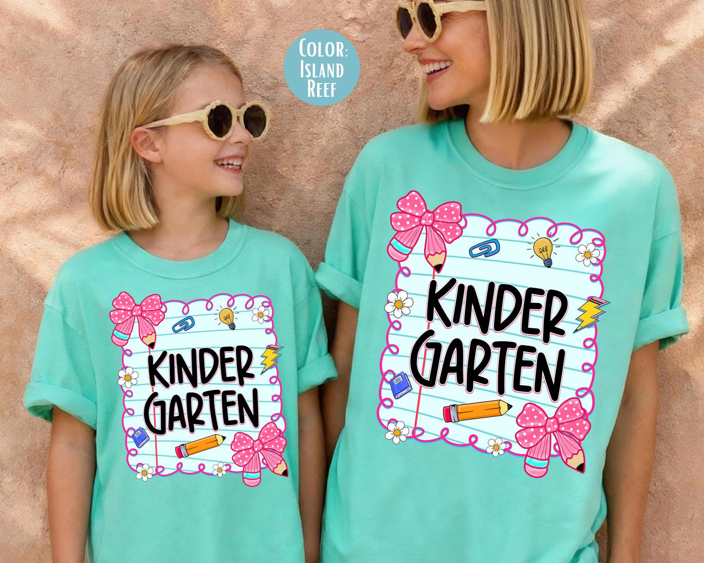 Comfort Colors® Coquette Kindergarten Shirt, Kindergarten Teacher Shirts