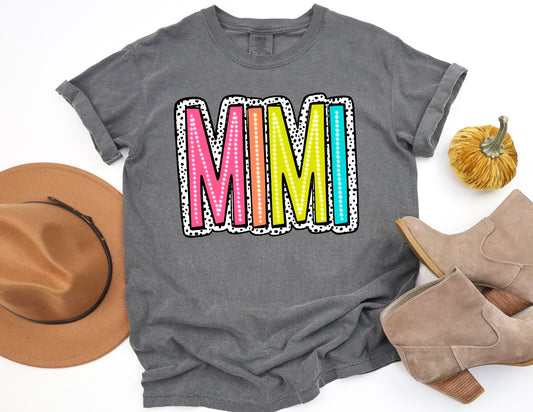 Comfort Colors Mimi Shirt: Dalmatian Grandma Gift