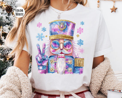 Comfort Colors Funny Pastel Nutcracker Shirt - Nutcracker Christmas Tee