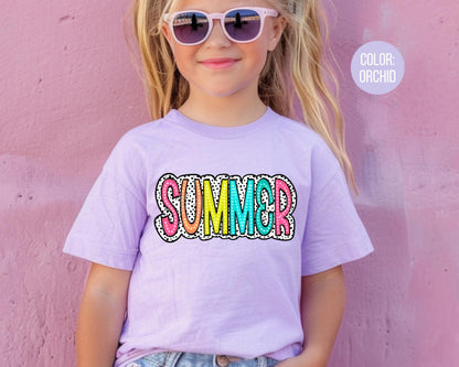 Comfort Colors Dalmatian Summer Tee, Girls Girly Shirt