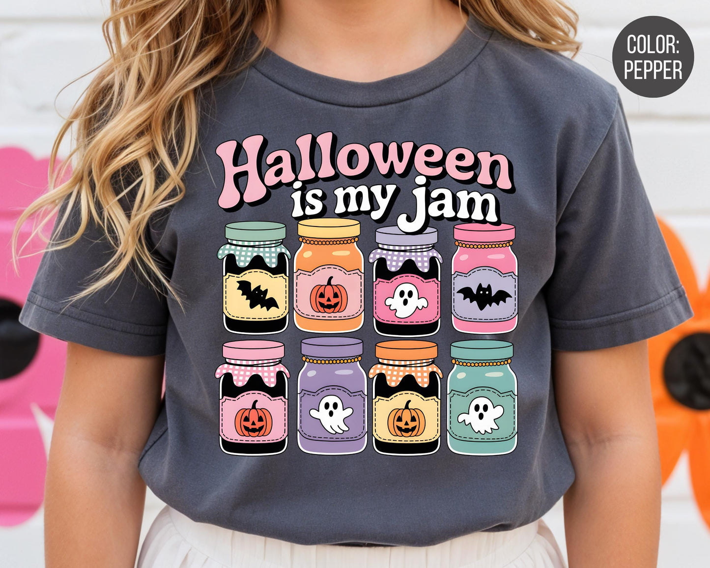 Comfort Colors Halloween is my Jam Shirt: Funny Halloween