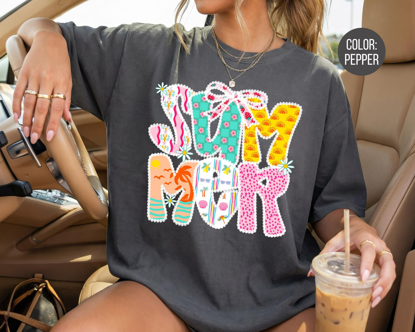 Comfort Colors® Preppy Summer Shirt, Girls Summer Shirts