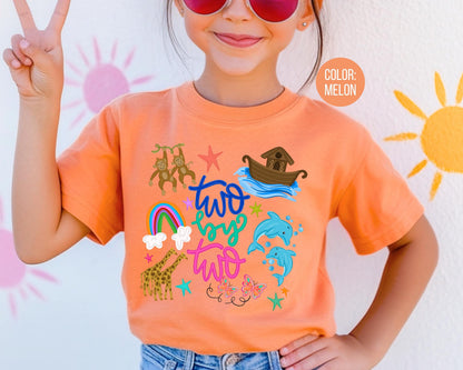 Comfort Colors Noah's Ark Shirts, Two By Two Shirt