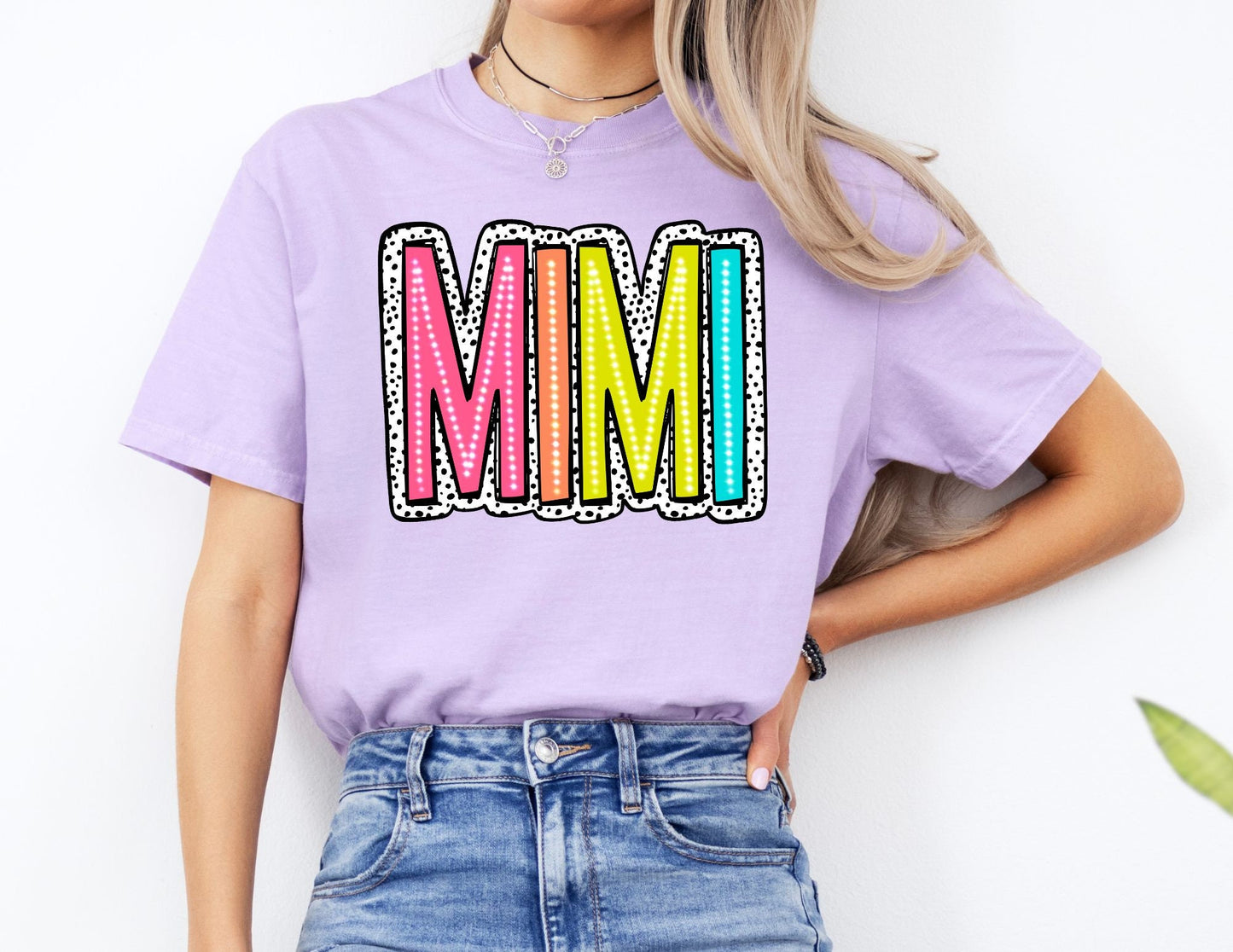 Comfort Colors Mimi Shirt: Dalmatian Grandma Gift