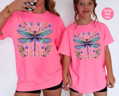 Comfort Colors Dragonfly Shirt: Matching Mom & Daughter Shirts