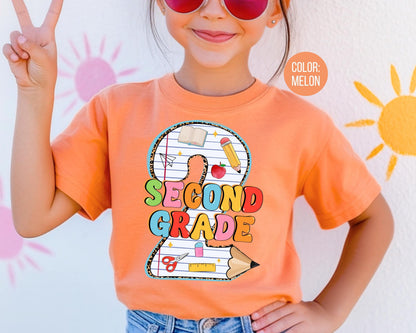 Comfort Colors 2nd Grade Shirt: Back to School Tee