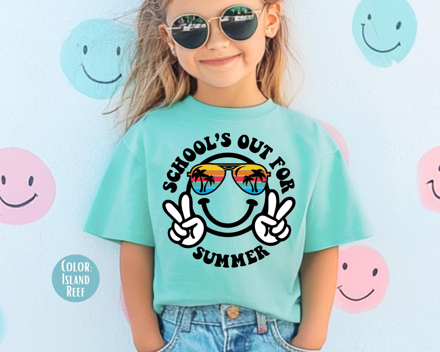 Comfort Colors School's Out For Summer Kids Shirt